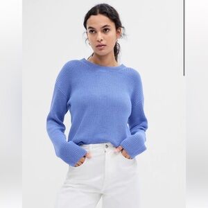 GAP Shaker-Stitch Crewneck Sweater